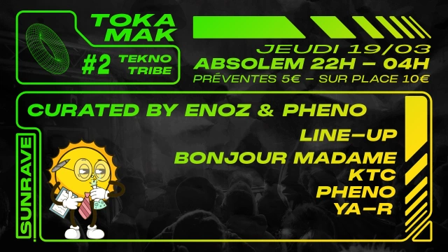 TOKAMAK #2 - TEKNO / TRIBE A L'ABSOLEM