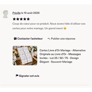 ⭐ Nos avis clients